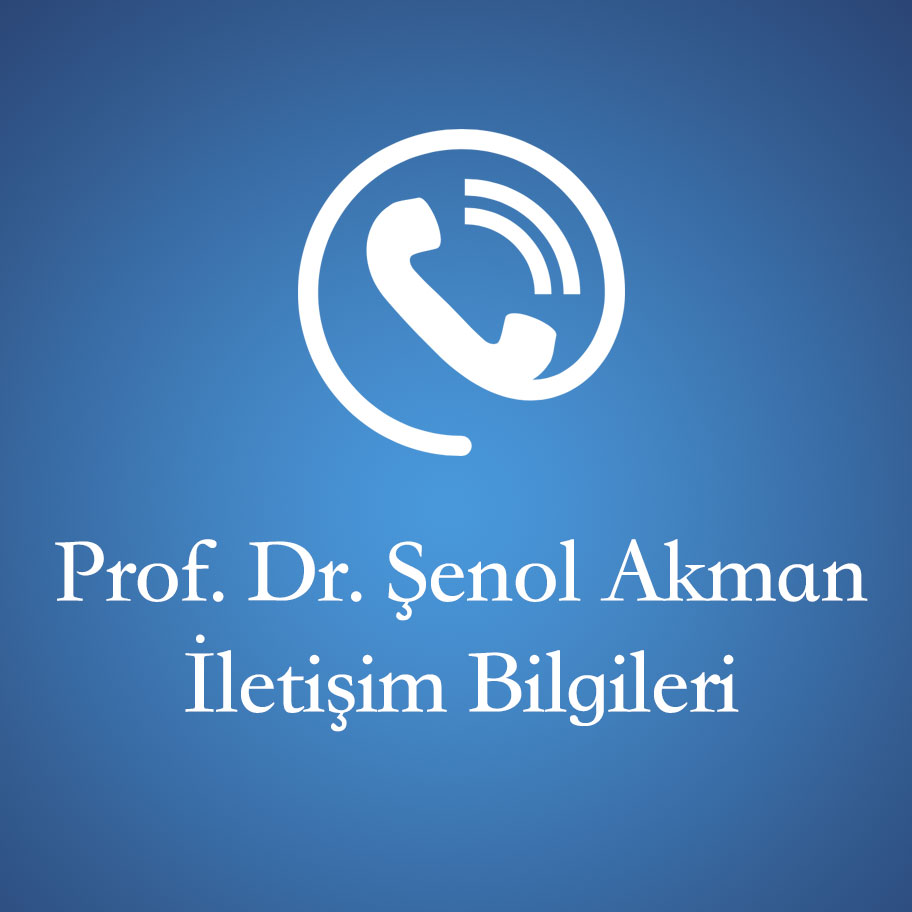 Prof. Dr. Şenol Akman
